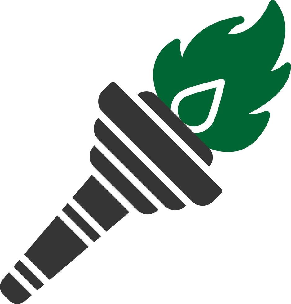 Torch Creative Icon Design vector