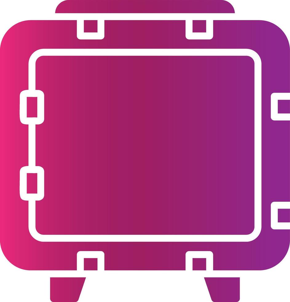 Safe Box Creative Icon Design vector