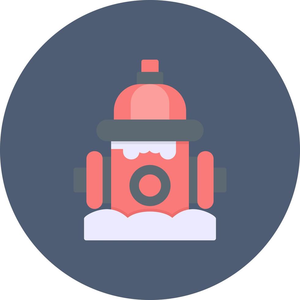 Fire Hydrant Creative Icon Design vector