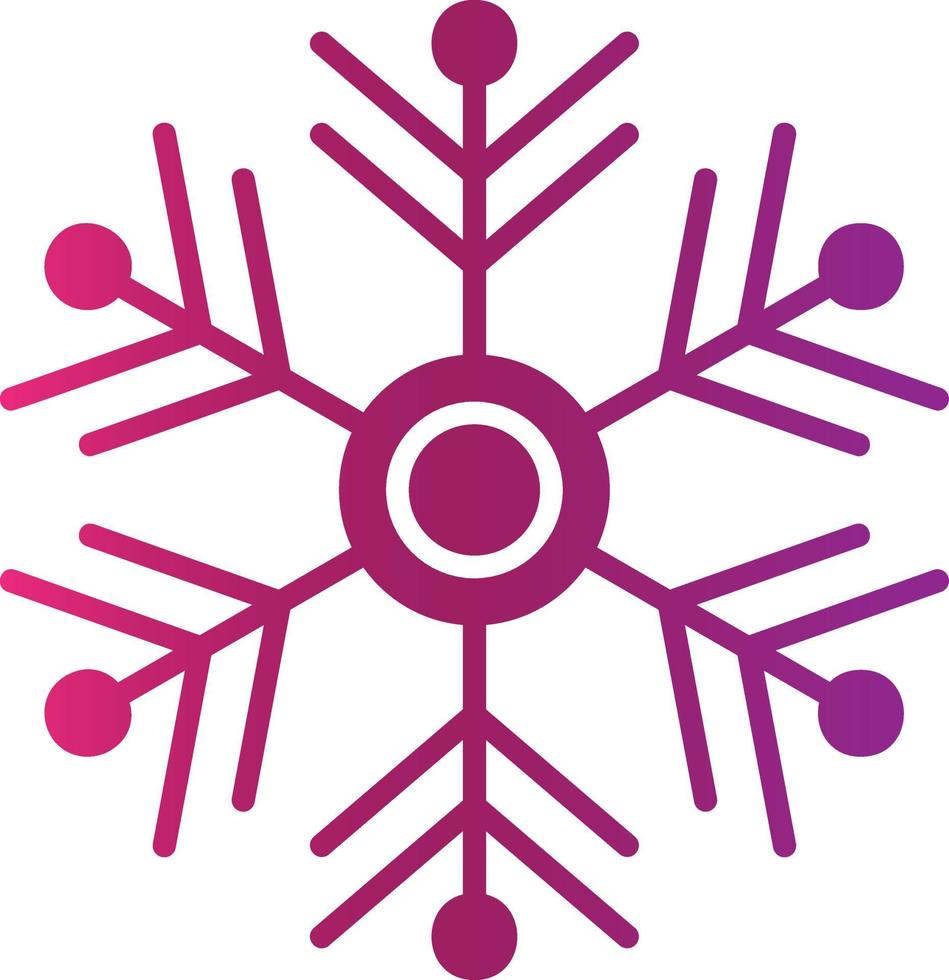 Snowflake Creative Icon Design vector