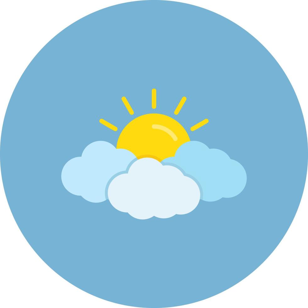 diseño de icono creativo de nubes vector