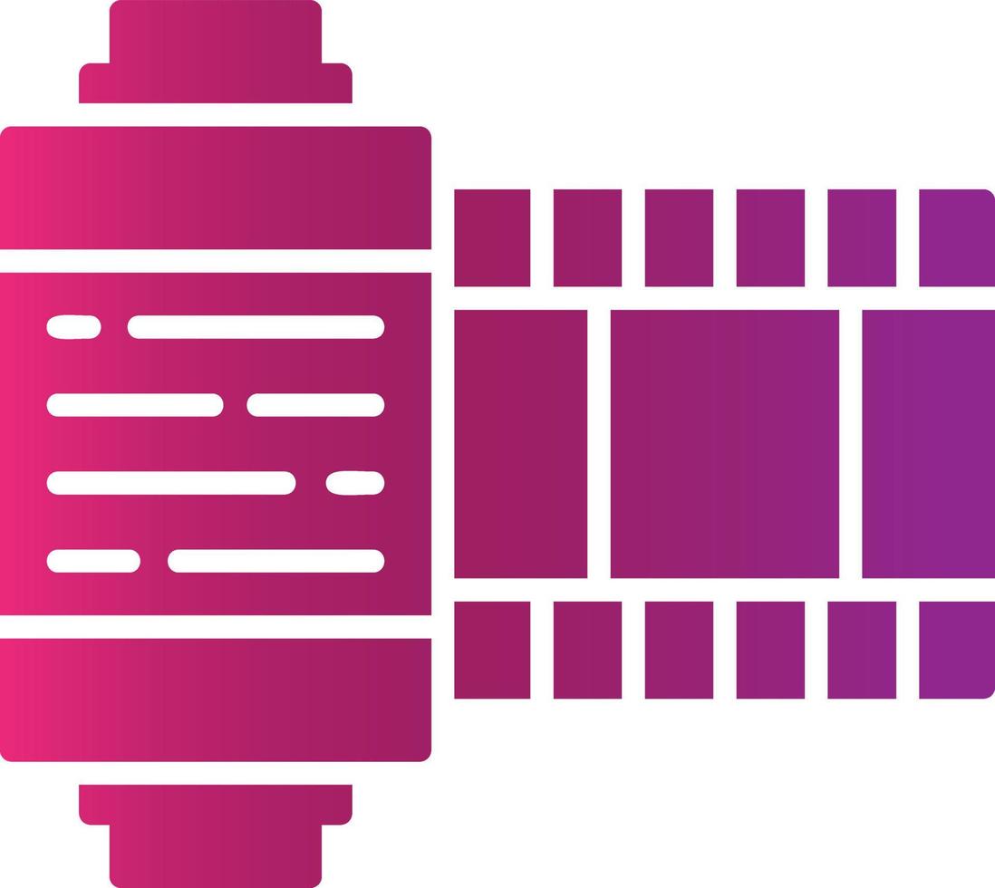 Camera Roll Creative Icon Design vector