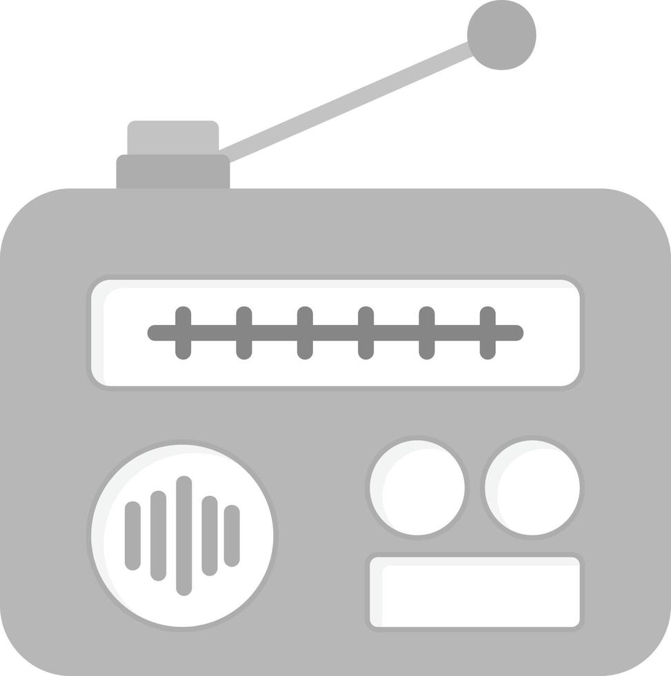 diseño de icono creativo de radio vector