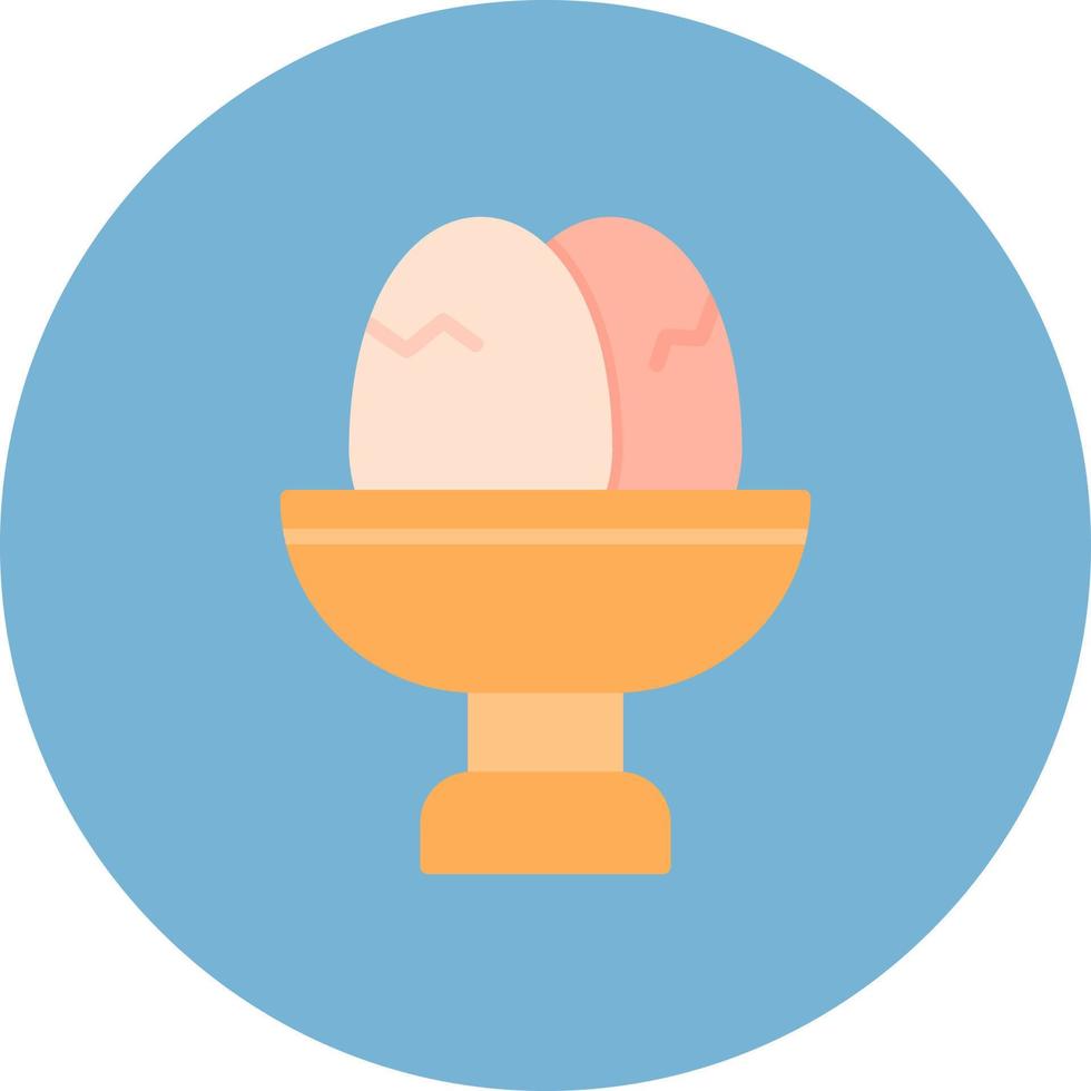 diseño de icono creativo de huevos vector