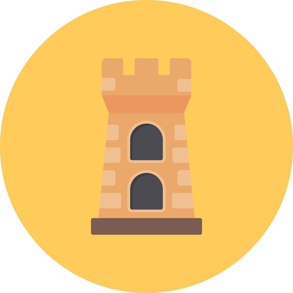 Tower Creative Icon Design vector