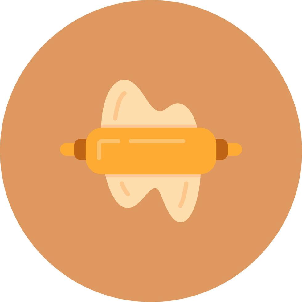 Rolling Pin Creative Icon Design vector
