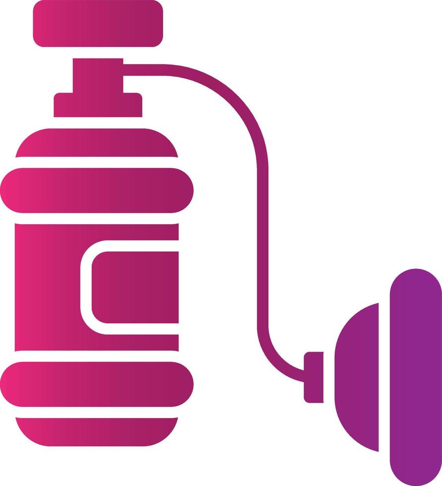 Oxygen Tank Creative Icon Design vector
