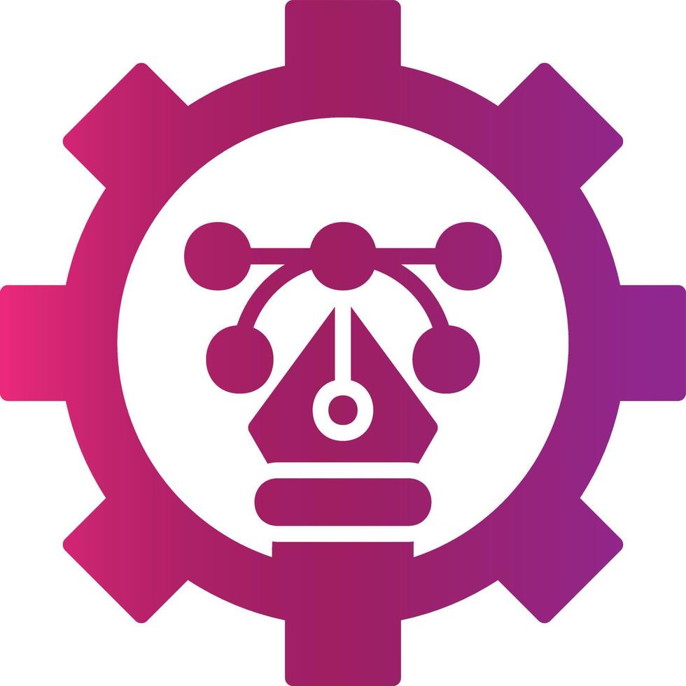 Gear Creative Icon Design vector