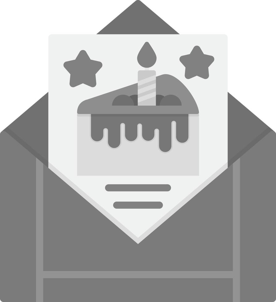 Birthday Card Creative Icon Design vector