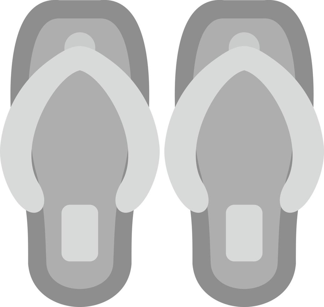 Flip Flops Creative Icon Design vector