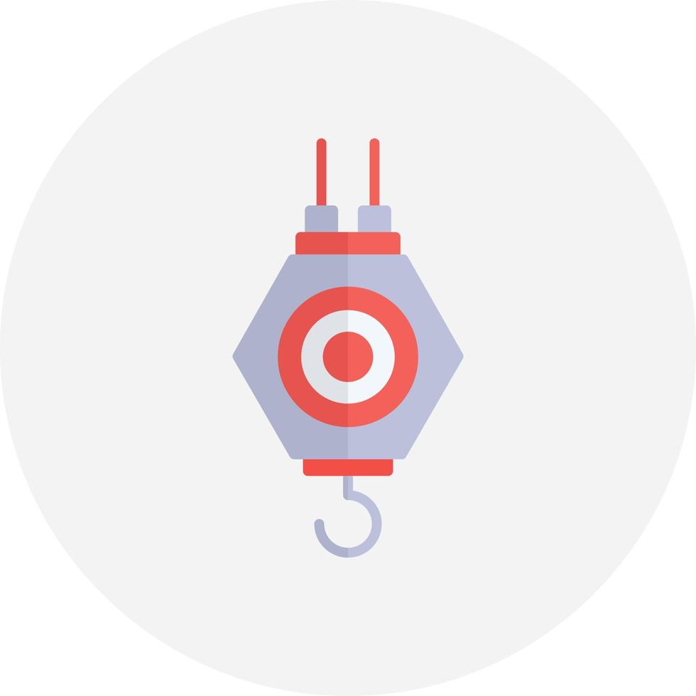 Pulley Creative Icon Design vector
