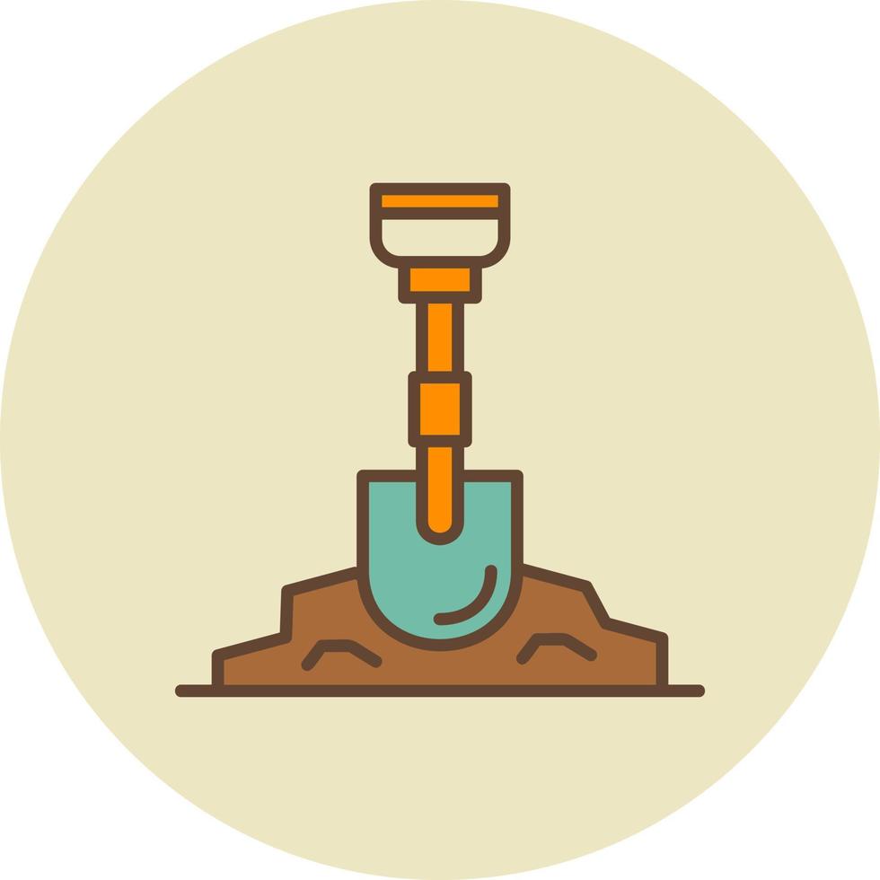 Shovel Creative Icon Design vector