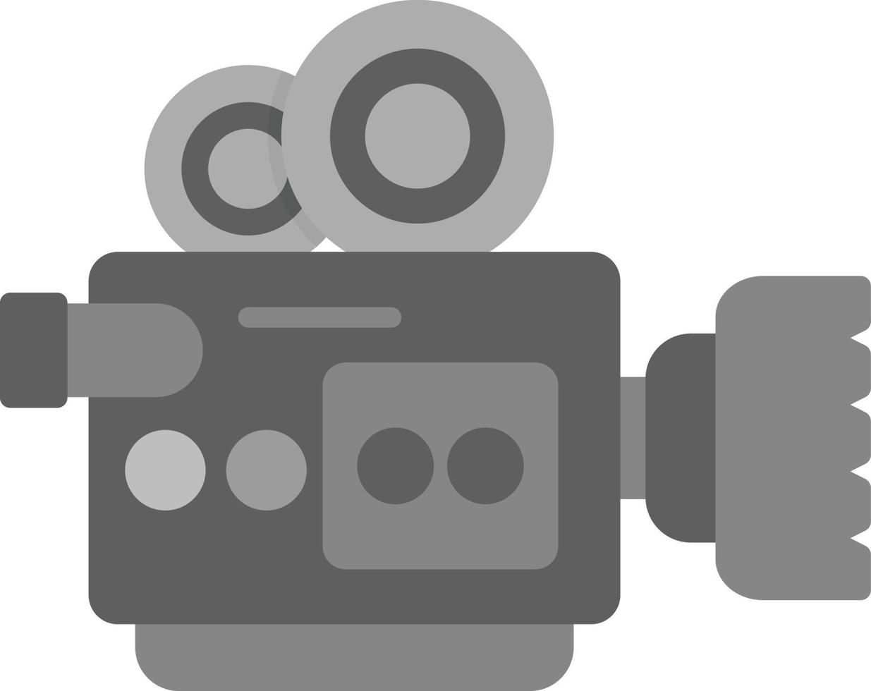 Video Camera Creative Icon Design vector