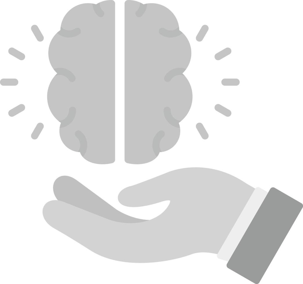 Brain Creative Icon Design vector