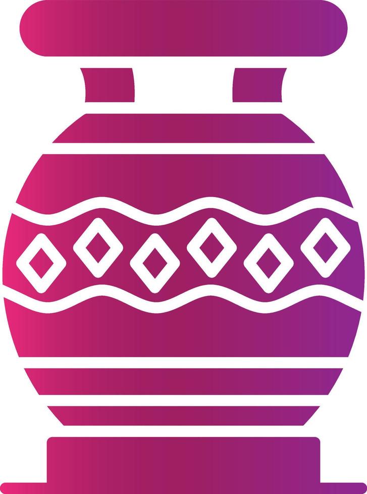 Vases Creative Icon Design vector