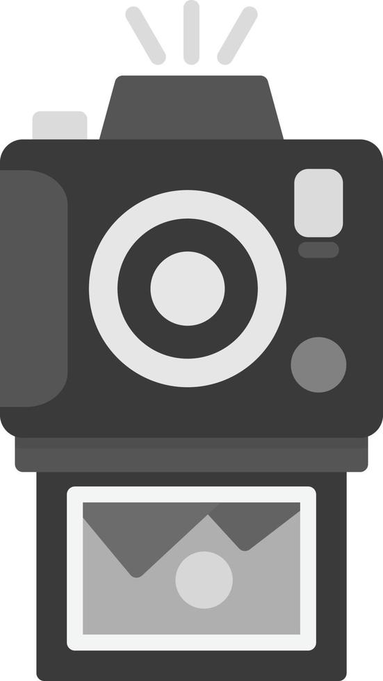 Instant Camera Creative Icon Design vector