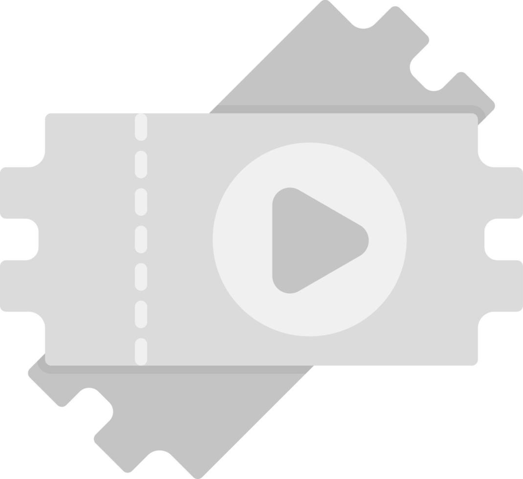 Ticket Creative Icon Design vector