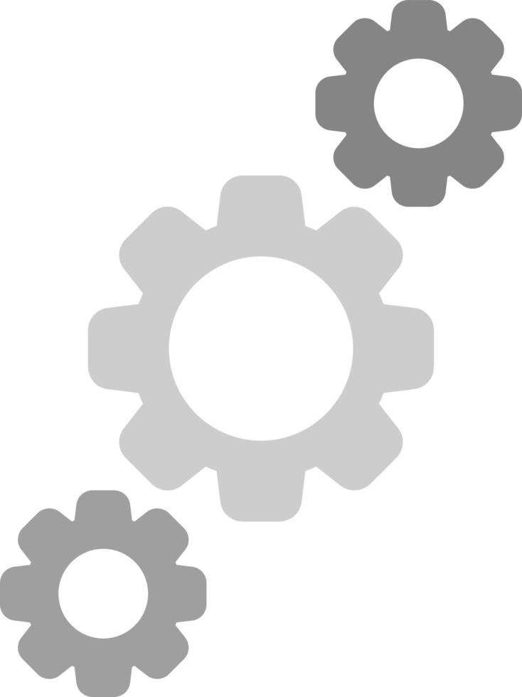 Gears Creative Icon Design vector