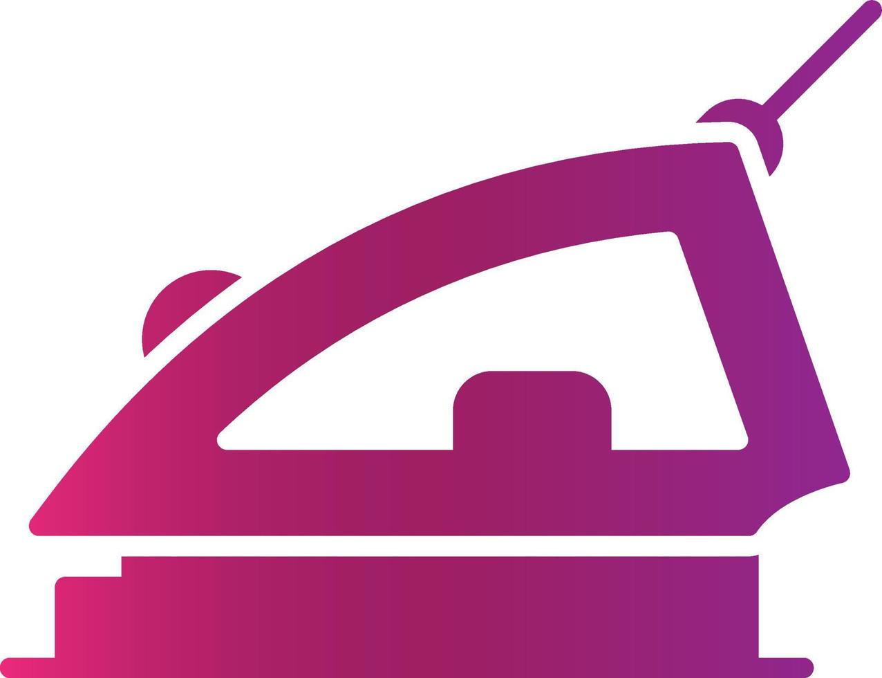 Iron Creative Icon Design vector