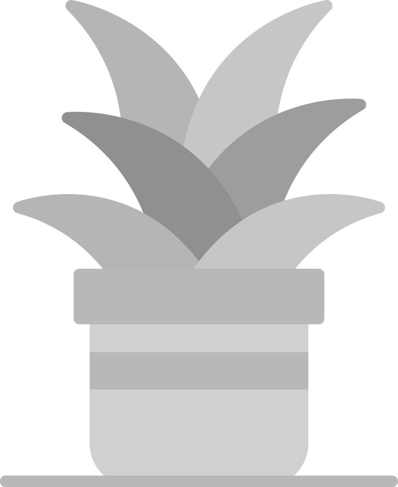 Plant Pot Creative Icon Design vector