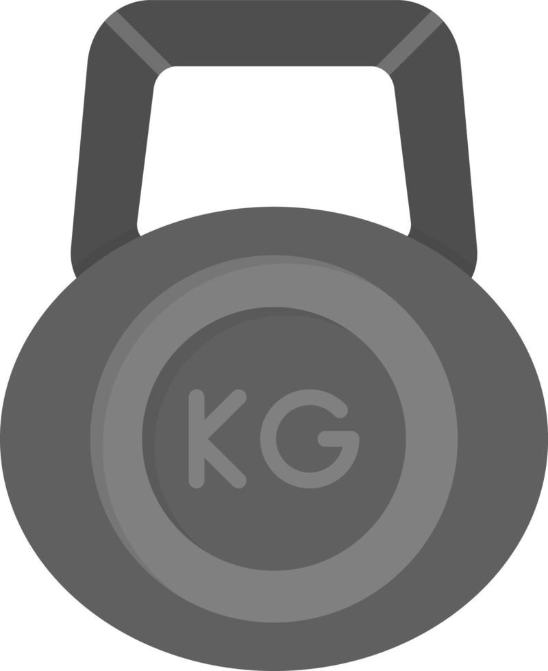 Kettlebell Creative Icon Design vector