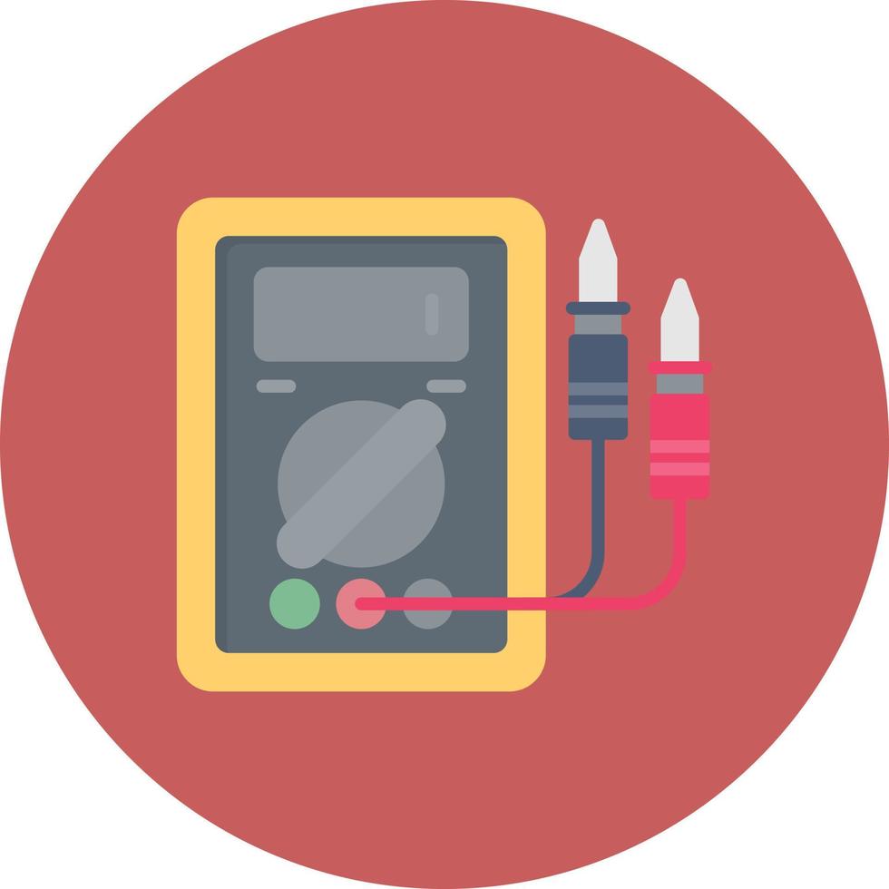 Voltmeter Creative Icon Design vector