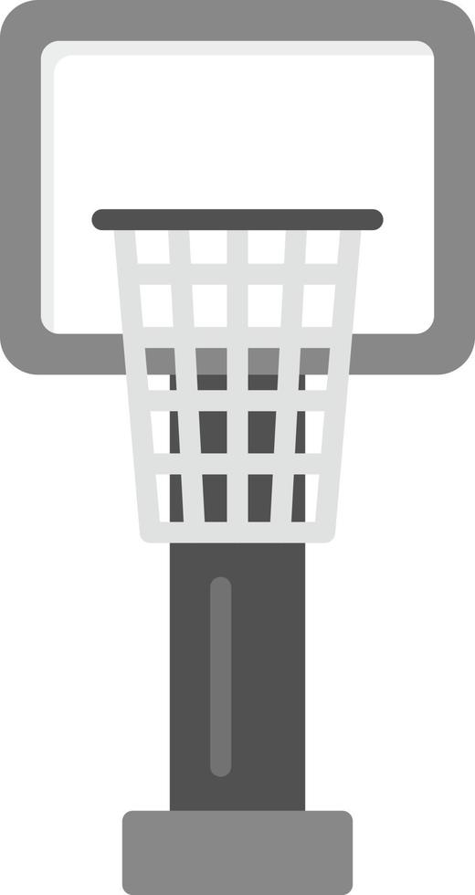 diseño de icono creativo de aro de baloncesto vector