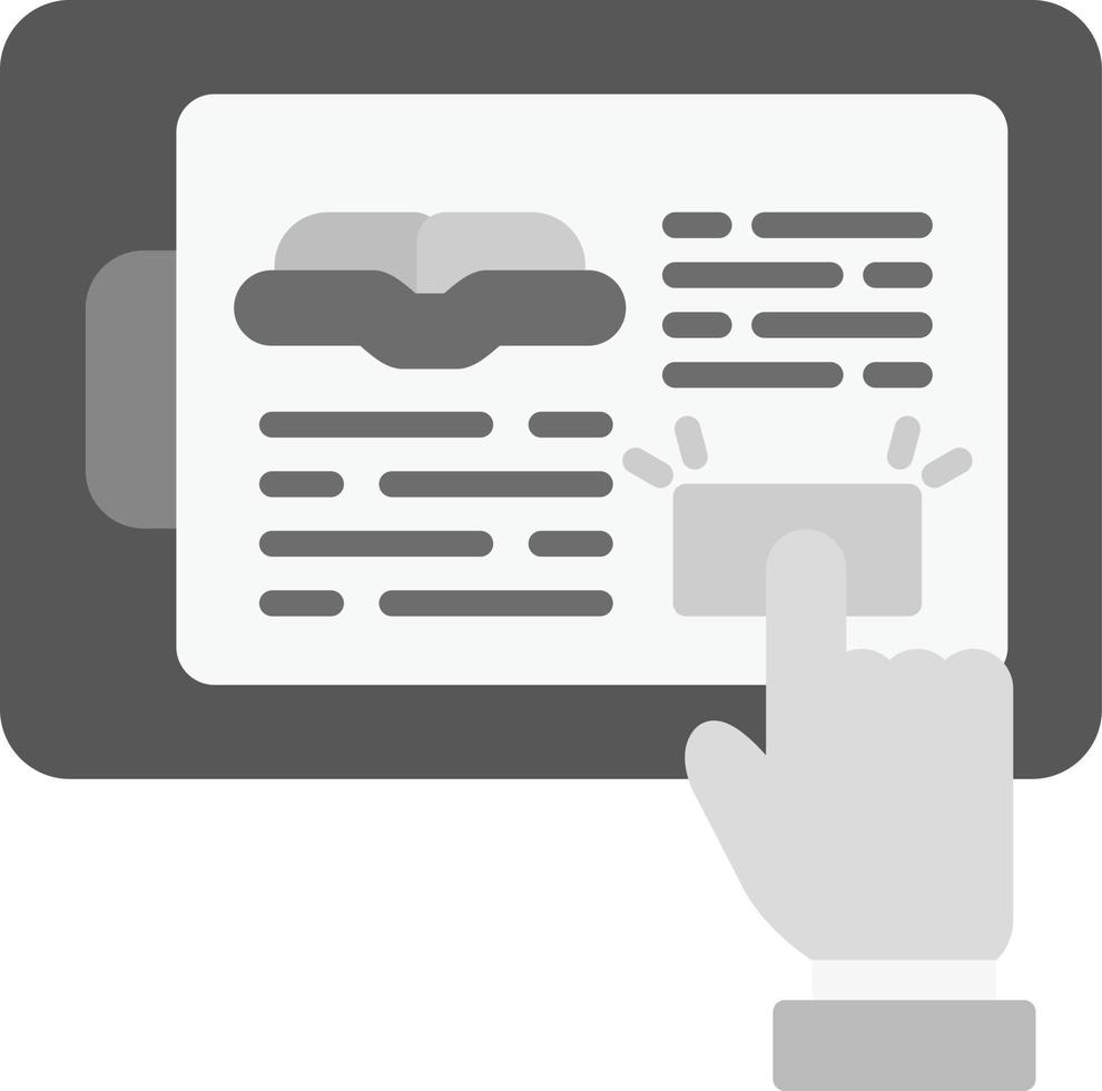 Elearning Creative Icon Design vector