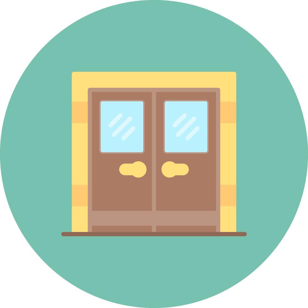 Door Creative Icon Design vector