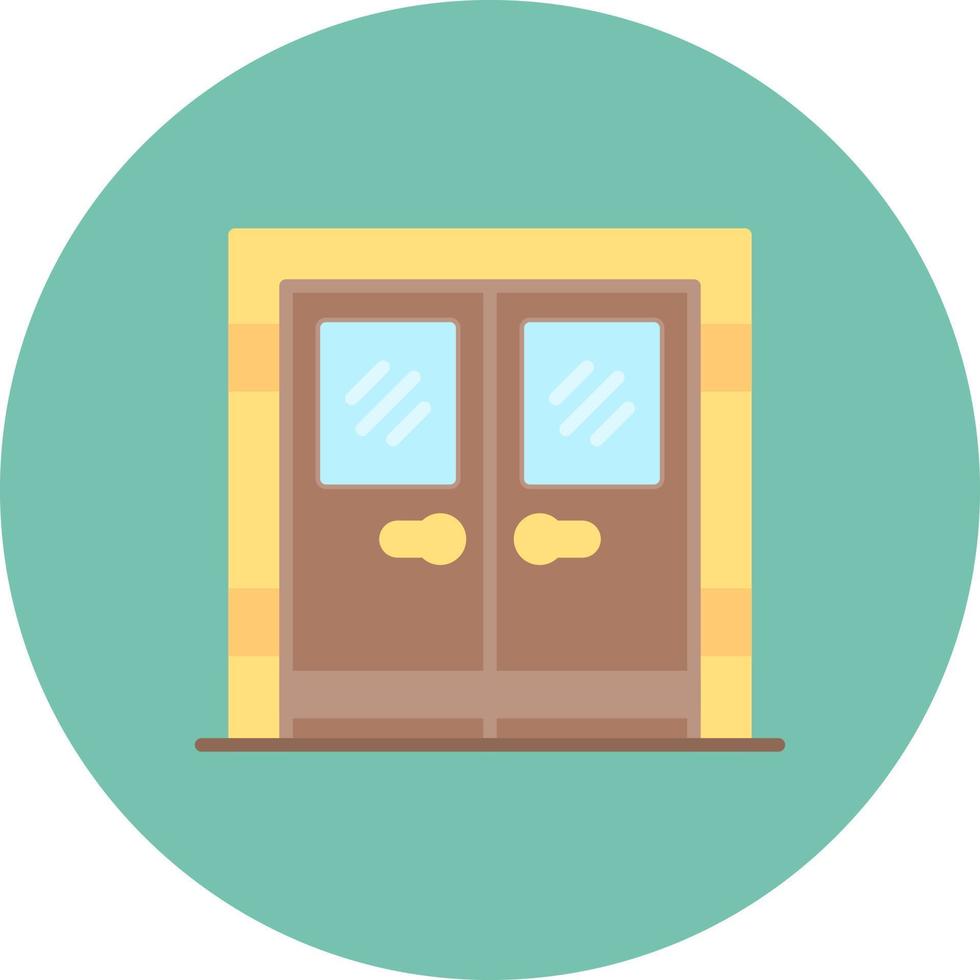 Door Creative Icon Design vector