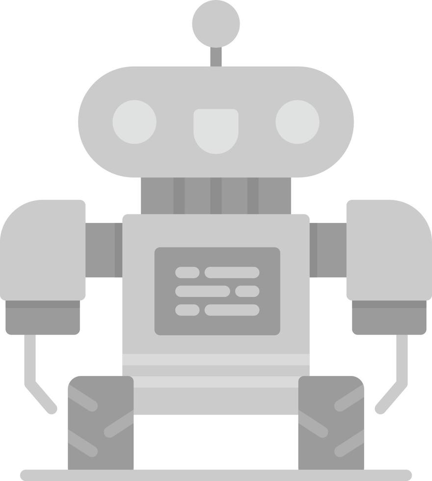 diseño de icono creativo robot vector