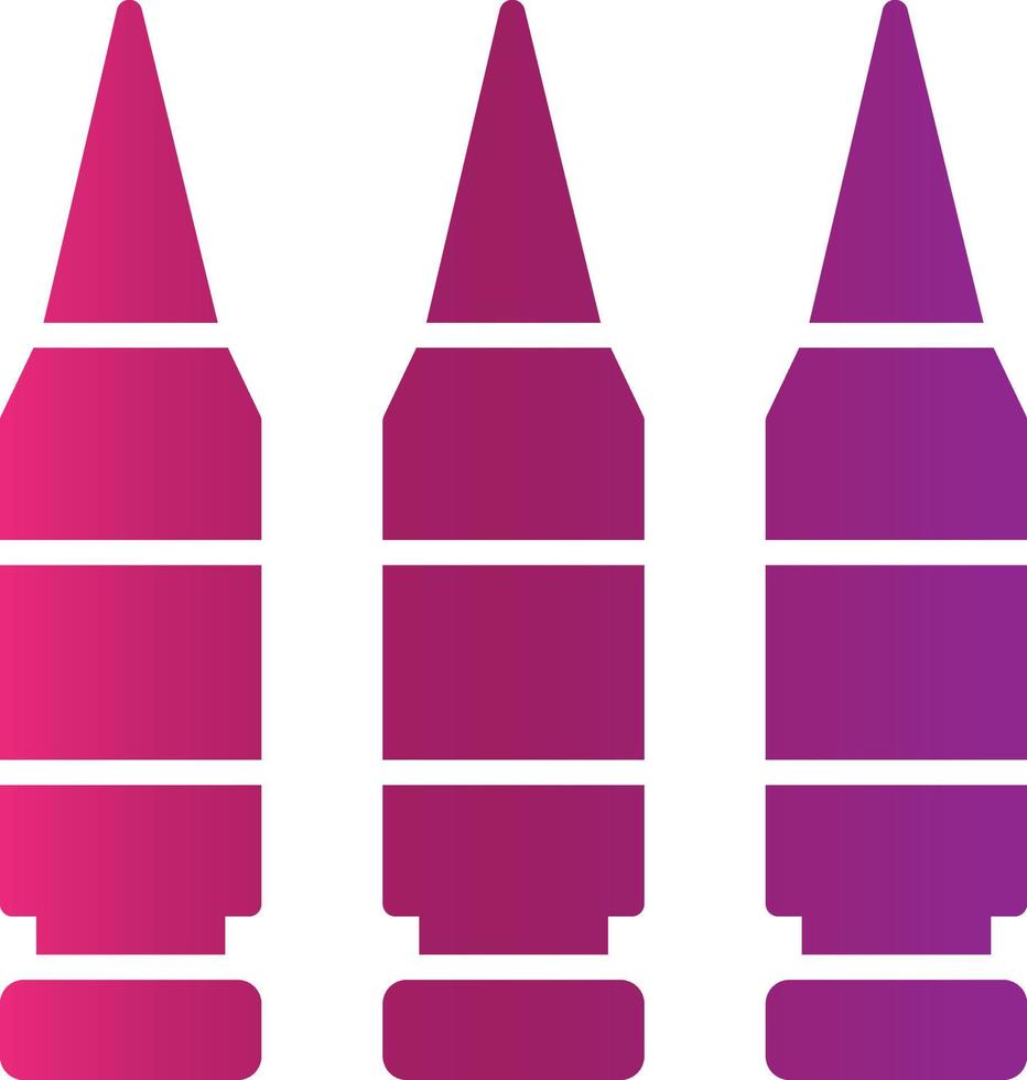 Bullets Creative Icon Design vector