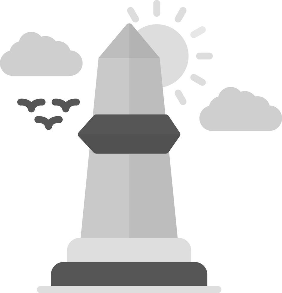 Obelisk Creative Icon Design vector