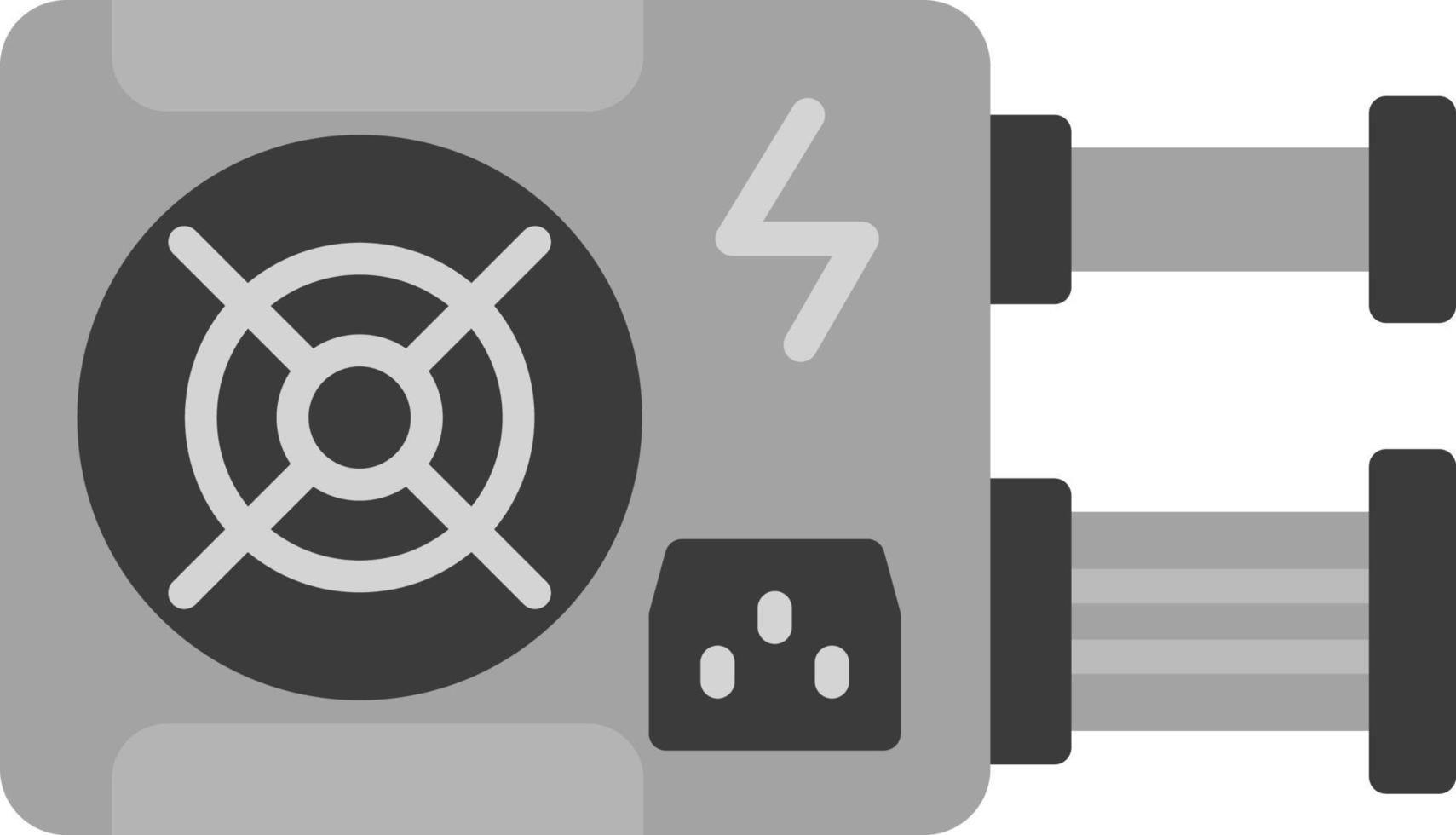 Power Supply Creative Icon Design vector