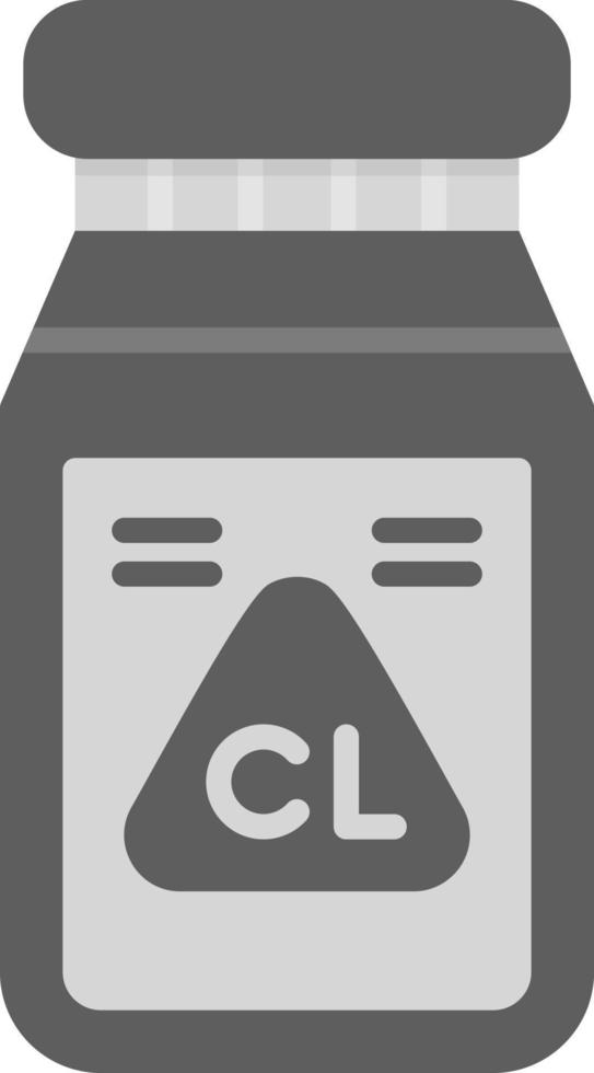 diseño de icono creativo de cloro vector