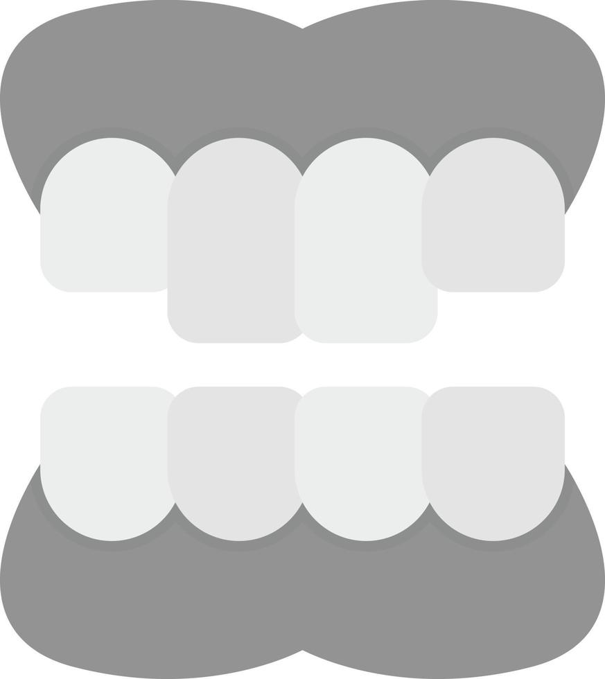 Denture Creative Icon Design vector