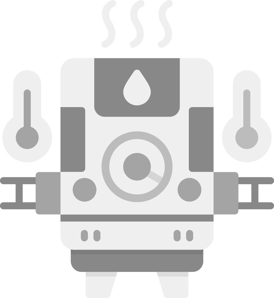 diseño de icono creativo de calentador de agua vector
