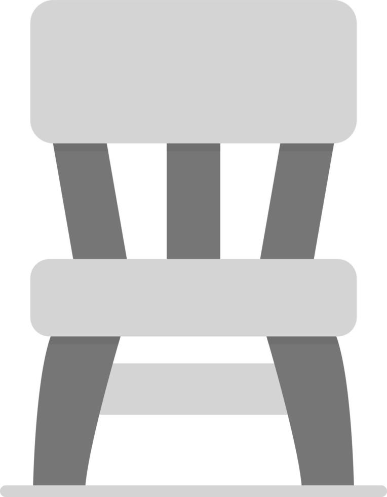 Wooden Chair Creative Icon Design vector