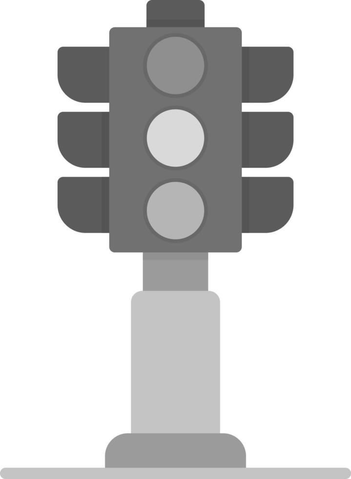 Traffic Lights Creative Icon Design vector