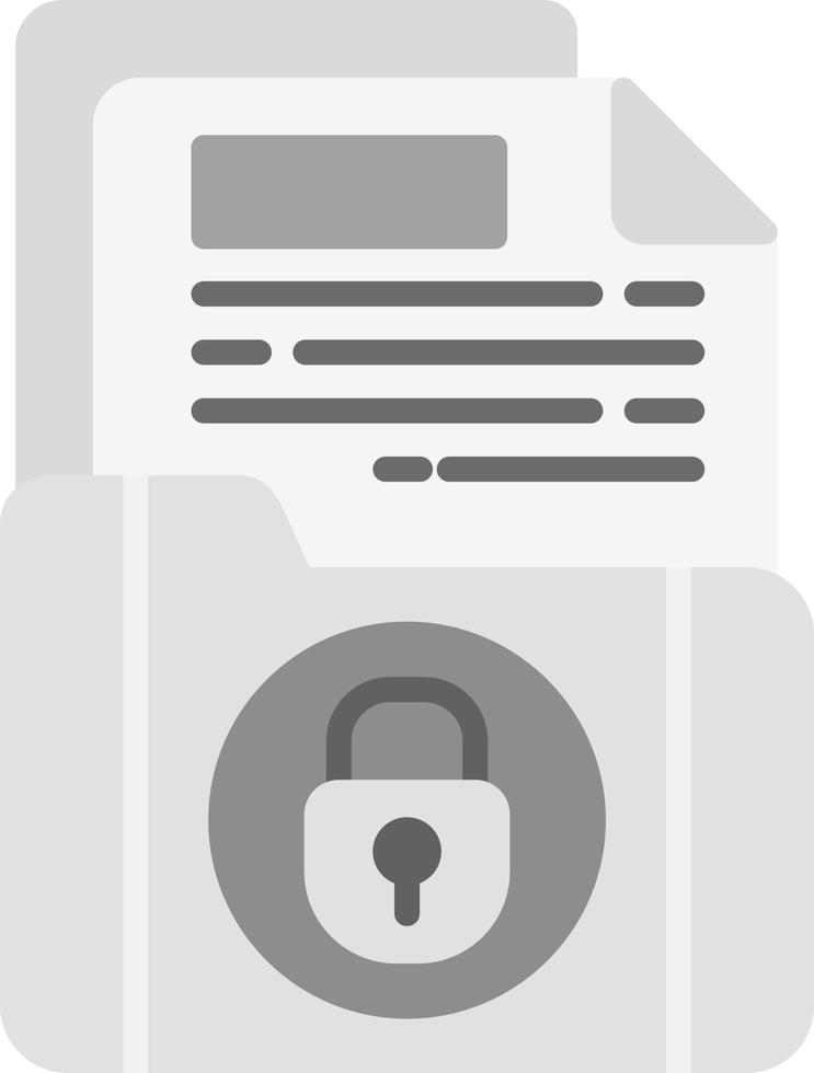 Confidential Creative Icon Design vector