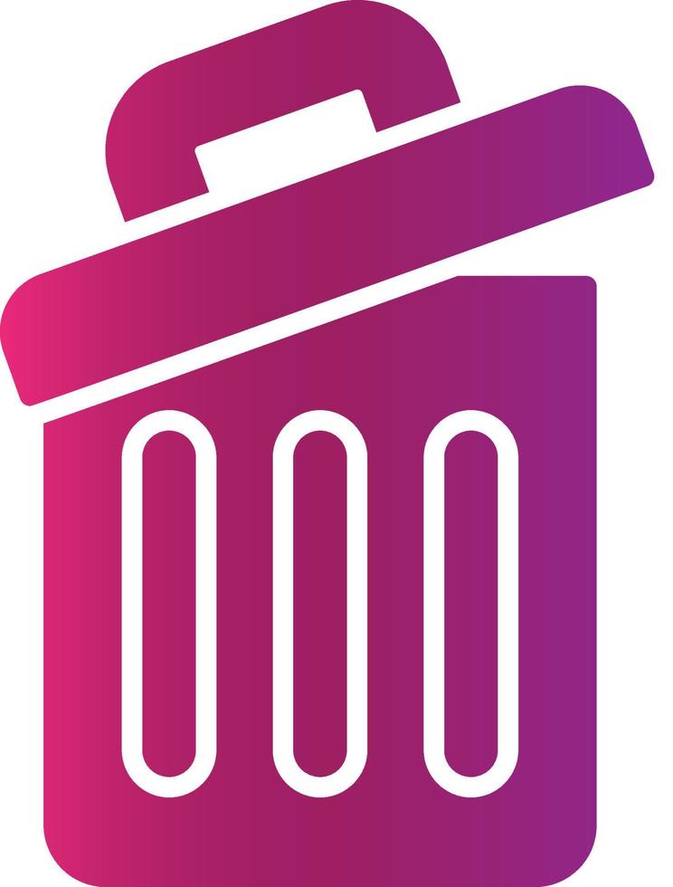 Delete Creative Icon Design vector