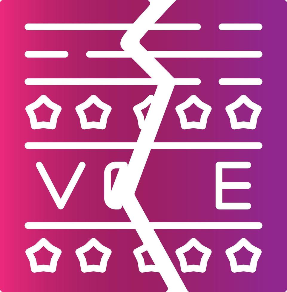 Ballot Creative Icon Design vector
