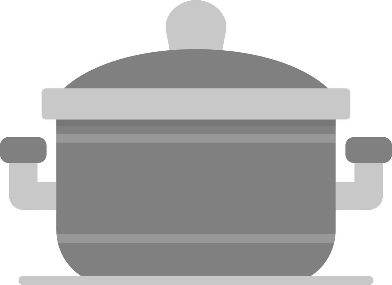 Cooking Pot Creative Icon Design vector