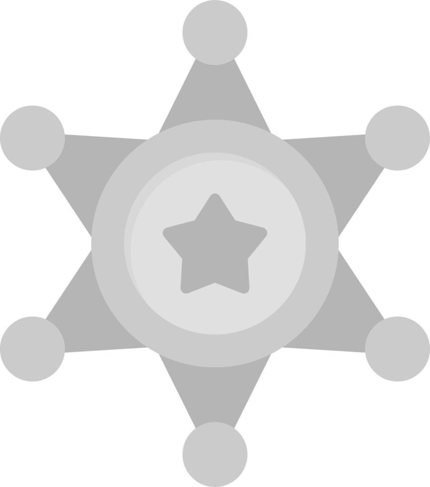 Sheriff Creative Icon Design vector