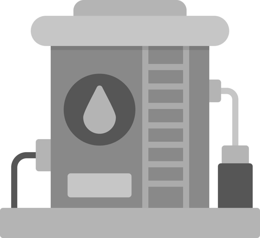 Oil Tank Creative Icon Design vector