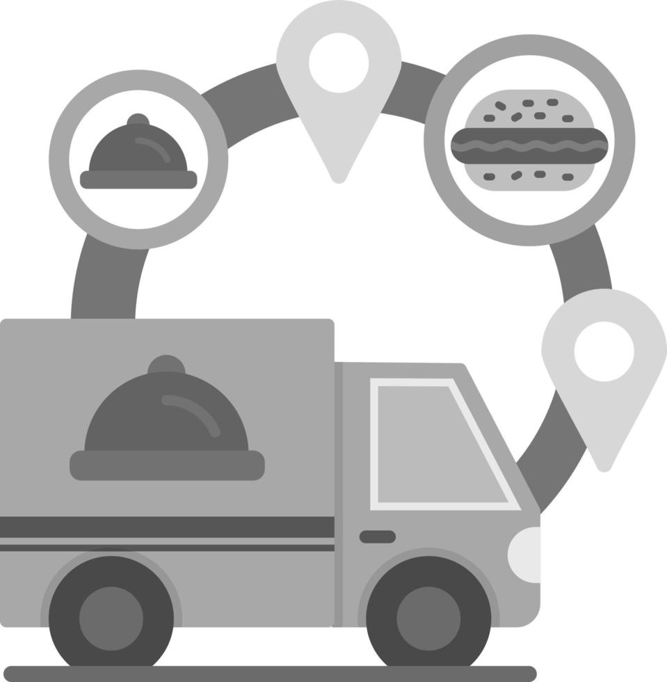 Food Delivery Creative Icon Design vector