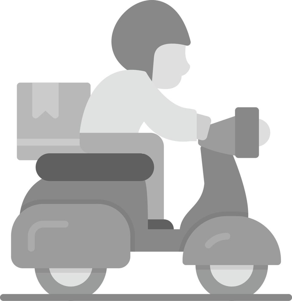 Delivery Bike Creative Icon Design vector