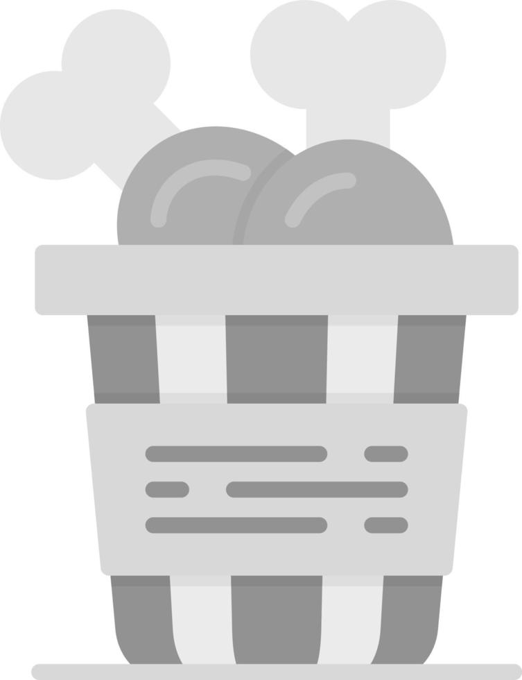 Fried Chicken Creative Icon Design vector