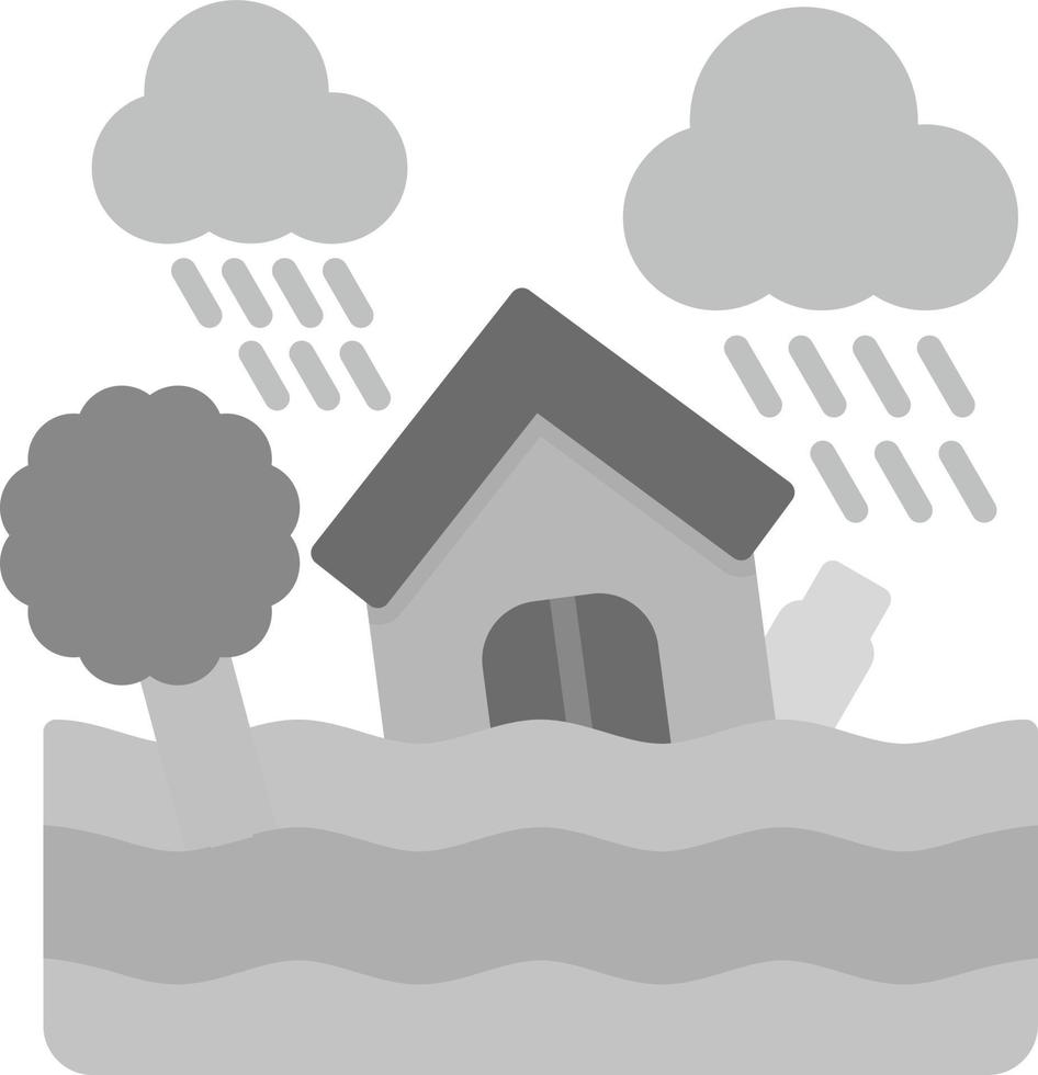 Flood Creative Icon Design vector