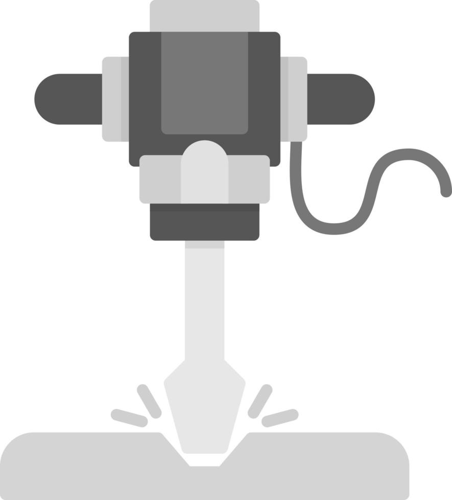 Road Drill Creative Icon Design vector